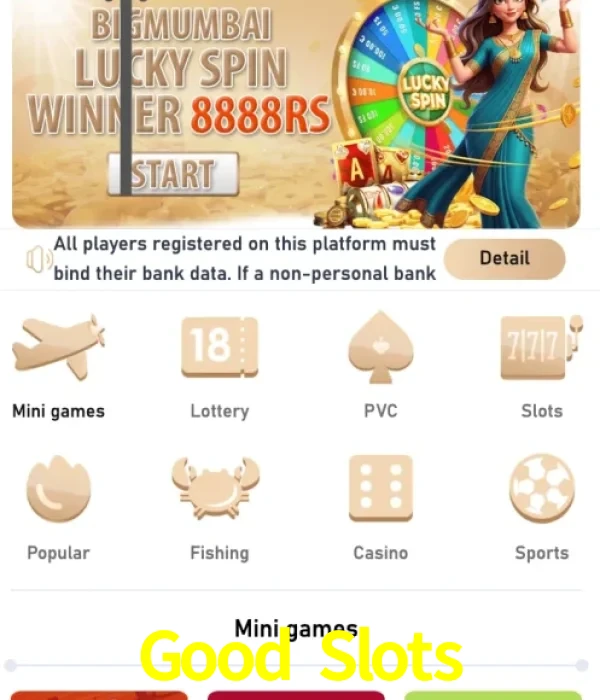 Good Slots login